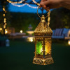 LED Metal Lantern Vintage Style Decorative Light
