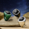 Diamond LED Rechargeable Zikr Ring Islamic Digital Tasbeeh Ring