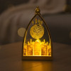 LED Metal Lantern Vintage Decorative Lamp