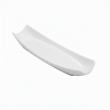 Melamine Medium White Serving Plate