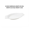 Melamine Medium White Serving Tray