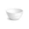 Melamine 4.5 Inch White Tulip Serving Bowl