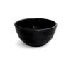 Melamine 4.5 Inch Black Tulip Serving Bowl