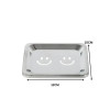 Stainless Steel Classy Smiley Soap Dish Rustproof Bathroom Soap Holder
