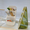 3 Layer Cutlery Stand Multi Tier Kitchen Organizer