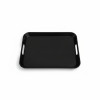 Melamine Black Medium Square Serving Tray