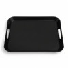 Melamine Black Large Square Serving Tray