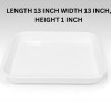Melamine White Vista XXLarge Serving Tray