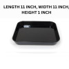 Melamine Black Vista XLarge Serving Tray