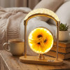 Sunflower Crystal LED Table Lamp Decorative Night Light
