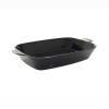 Melamine Black Rectangle Serving Bowl