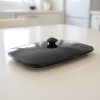 Melamine Black Rectangle Serving Bowl's Lid