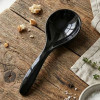Melamine Black Serving Curry Spoon