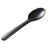 Melamine Black Serving Rice Flat Spoon