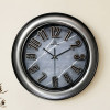 Heritage 22 Inch Dynamite Silver 3D Wall Clock