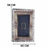 Imperial Gold Medallion Nappa Leather Bath Mat