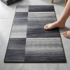 Urban Linear Slate Nappa Leather Bath Mat