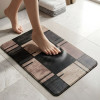 Textured Slate & Timber Nappa Leather Bath Non Slip Mat