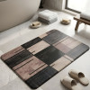 Textured Slate & Timber Nappa Leather Bath Non Slip Mat