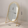 Rotatable Desktop Vanity Mirror Adjustable Makeup Mirror