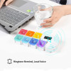 Alarm Medicine Pill Box Portable Reminder Organizer