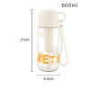 Stick Sipper Water Bottle 600ML Drinking Bottle