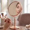 Desktop Double Sided Makeup Mirror Rotatable Vanity Mirror