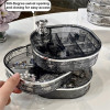 Multi Layer Rotating Jewellery Storage Box Acrylic Organizer Stand
