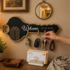Wooden Key Hanging Wall Mounted Key Holder