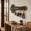 Wooden Key Hanging Wall Mounted Key Holder