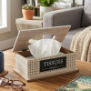 Wooden Tissue Box Decorative Tissue Holder