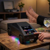 WS-580 18W Bluetooth Speaker Mini RGB Disco Car Speaker