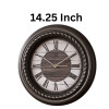 Heritage 14.95 Inch Titanic Silver Roman Wall Clock