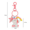 Unicorn Keychain Cute Cartoon Key Ring