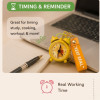 Alarm Clock Keychain Mini Cute Key Ring