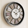 Heritage Numeral 14 Inch Grid Marble Wall Clock