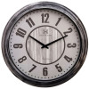 Heritage 24 Inch Big Time Gray Wall Clock