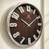 Heritage 20 Inch Albino Caramel Coffee Wall Clock