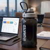 Hydrate Boost Bottle Portable Motivational Water Bottle
