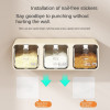 Wall Mounted Spice Rack Kitchen Storage Organizer
