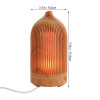 Big Wooden Electric Diffuser Aroma Humidifier