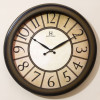 Heritage 24 Inch Letex Coffee Wall Clock