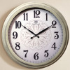 Heritage 24 Inch Letex Cream Wall Clock