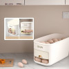 Automatic Scrolling Egg Rack Holder Refrigerator Egg Storage Organizer