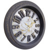 Heritage 18 Inch Sunrise 3D Gray Wall Clock