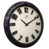 Heritage Snowy Ice Beige 14 Inch Wall Clock