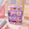 Cute Camera Water Bottle with Straw Leakproof Drinking Bottle