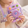Cute Camera Water Bottle with Straw Leakproof Drinking Bottle