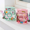 Cute Camera Water Bottle with Straw Leakproof Drinking Bottle