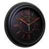 Heritage 10.75 Inch Dream Copper Black Wall Clock